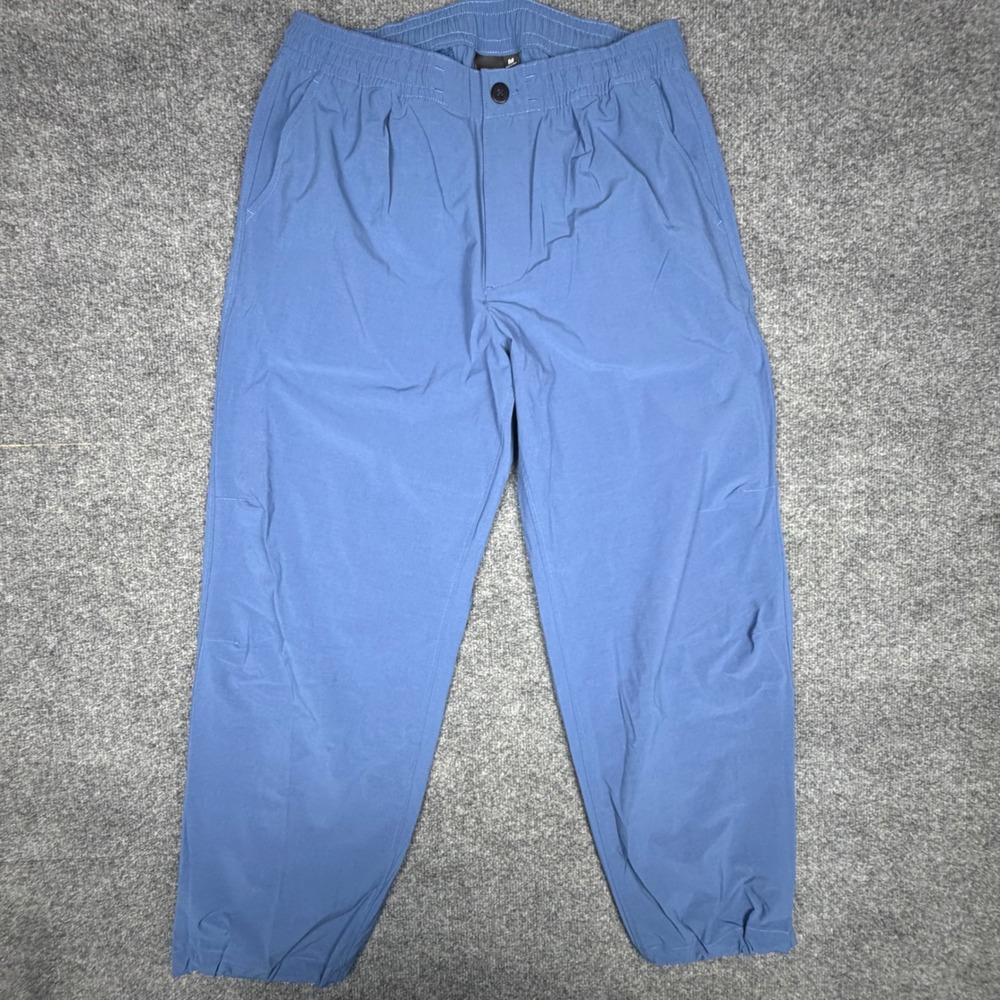 Only NY Mens Track Pants Blue Adjustable Bungee Hem Streetwear Size M New‎